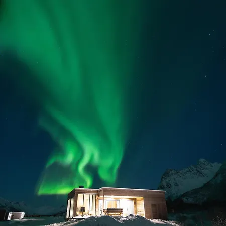 別荘 Artic Lyngvaer Luggombu With Jacuzzi